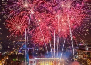 Где посмотреть салют в новогоднюю ночь в Нур-Султане и Алматы