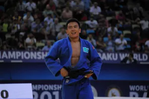 Ерлан Серикжанов взял «серебро» на Чемпионате мира по дзюдо