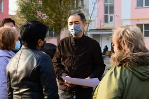 Аким Сагинтаев держит на контроле ситуацию в микрорайоне «Зердели»