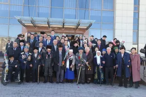 В Талдыкоргане ветеранам вручили ключи от квартир