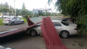 Около 100 вызовов получили спасатели ВКО после урагана