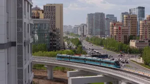 Один миллион пассажиров перевез LRT в Астане за 14 дней
