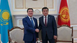 Аскар Мамин встретился с президентом Кыргызстана