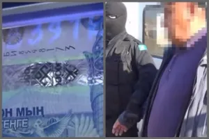 Опубликовано видео задержания начальника Шалкарской дистанции пути