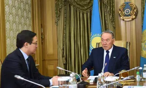 Нурсултан Назарбаев встретился с главой Нацбанка