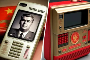Нейросеть показала прототип «советского айфона»
