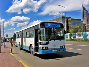 В Астане столкнулись два автобуса. Шестеро пострадавших