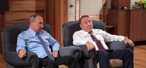 Назарбаев и Путин посмотрели фильм «28 панфиловцев»