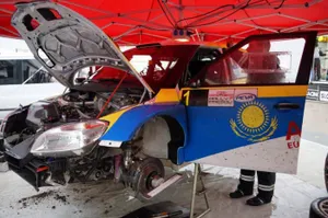 Казахстанский экипаж сенсационно финишировал на Rally Presov