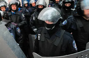 В Одессе милицию отправили на войну
