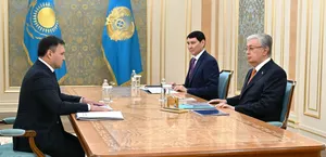 Токаев принял главу АО «НК „КазМунайГаз”