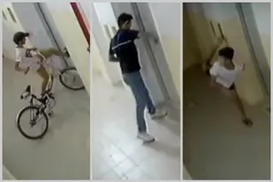 Техника и дикари – опубликовано видео вандалов из Актау