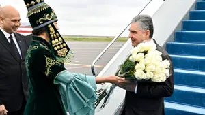Гурбангулы Бердымухамедов прибыл в Астану