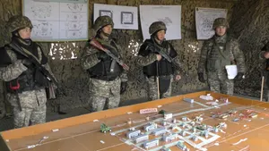 Тактику боя в городских условиях отработали в Вооруженных силах РК