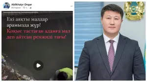 «Двуногими животными» окрестил горожан чиновник из Шымкента