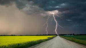 Дождь с грозой ожидается на западе Казахстана