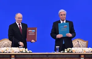 Тоқаев пен Путин достық пен тату көршіліктің жеті негізі туралы бірлескен мәлімдемеге қол қойды