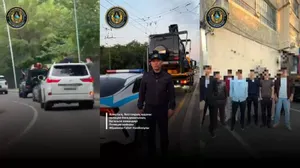 Алматыда түлектердің автокеруені ұсталды