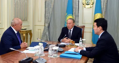 Президент Назарбаев принял главу АО «Самрук-Казына» Шукеева