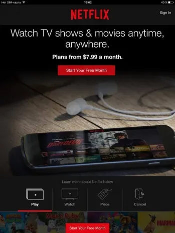 В Казахстан пришел «убийца зомбоящика» - сервис потокового видео Netflix