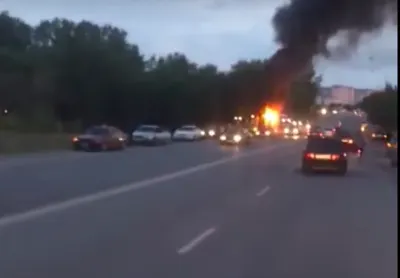 На Павловском автобусном заводе рассказали о причинах возгорания маршрутки в Караганде