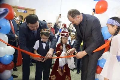 Класс казахского языка открылся в российской школе