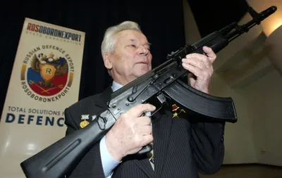 При смерти находится конструктор легендарного автомата Калашников