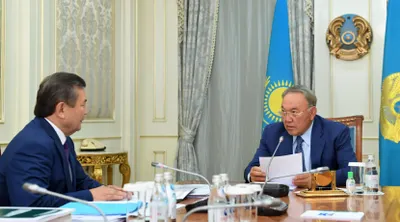 Президент Казахстана принял ректора Казахского национального аграрного университета