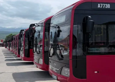 Два новых автобусных маршрута запускаются в Алматы