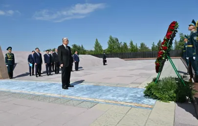 Токаев посетил музейно-мемориальный комплекс «АЛЖИР»