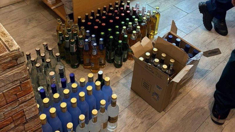 Өскеменде заңсыз алкоголь саудасына жол берілмеді